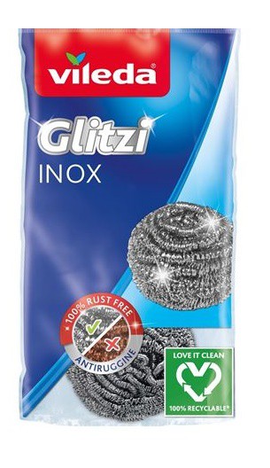 Drátěnka INOX Vileda 2ks | Úklidové a ochranné pomůcky - Drátěnky, houby a houbičky Drátěnka INOX Vileda 2ks | Úklidové a ochranné pomůcky - Drátěnky, houby a houbičky